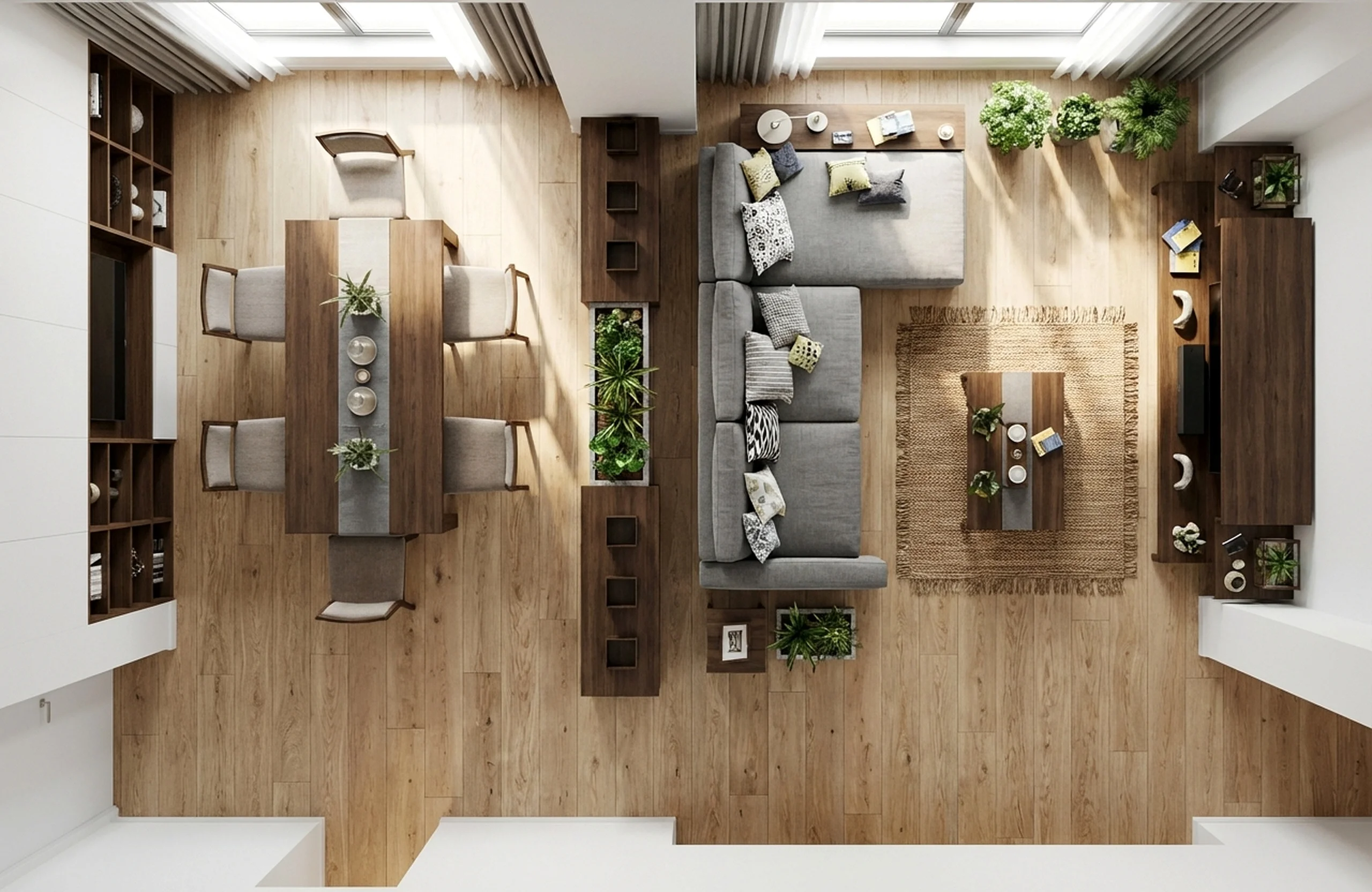 Render estilo minimalista