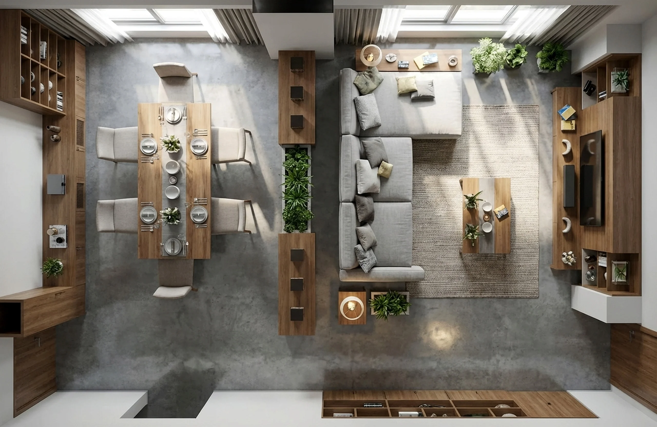 Render estilo moderno